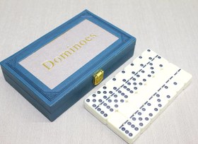 Resim Deri Kutulu Domino Oyunu Alk4218 