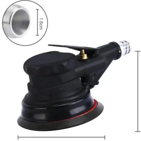 Resim SCHUTZENGER Orbital Havalı Zımpara Polisaj Makinesi Araç Kavisli Yüzey Zımpara Parlatıcı 6.3 Bar 