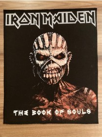 Resim StüdyoÜmitTişört Iron Maıden The Book Of Soul Back Patch Sırt Patch Peç Arma Ve Kot Yamaları 