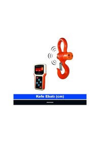 Resim Wd 5 Ton 2 Kg Kablosuz Vinç Tartım Baskülü Onaysız 