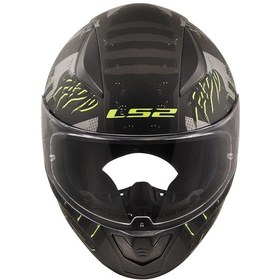 Resim Ls2 Rapıd 2 Pırates Tıtanıum Kask Titanium 