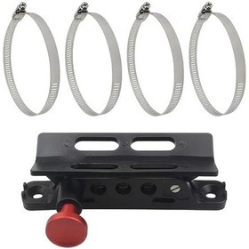 Resim Elmpaly Siyah Taşınabilir Araç Yangın Söndürücü Tutucu Motosiklet Utv Atv 