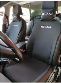 Resim Renault Megane Nakışlı Ön Ikili Oto Koltuk Kılıfı 