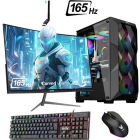 Resim Izoly ST999102 i7-10700F 16 GB 512 GB M.2 NVMe RTX2060S 8 GB 24" Free Dos Masaüstü Oyuncu Bilgisayarı 