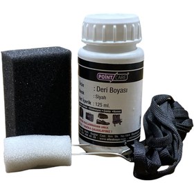 Resim Point Care Ekstra Siyah Spor Ayakkabı, Mont, Direksiyon , Döşeme, Çanta, Kemer, Deri Boyası 125 ml 