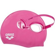 Resim Arena Pool Jr Set Çocuk Yüzme Gözlüğü Pembe 