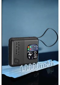 Resim 10.000 Mah Akıllı Powerbank Müzik Çalar Ve Arama Cevaplama Özellikli Çok Renkli 