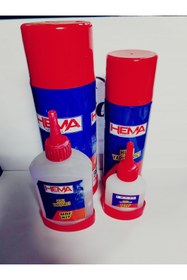 Resim Genel Markalar HIZLI SÜPER YAPIŞTIRICI SOĞUK PRESS HEMA AEROSOL MDF KIT 400 ML + 100 GR 