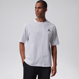 Resim Jordan Jumpman Erkek Beyaz T-Shirt 