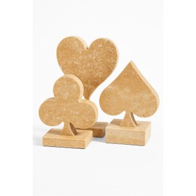 Resim Cardivora Dekoratif Obje Set Traverten Mermer 