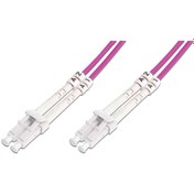 Resim Beek Lc-lc Fiber Optik Patch Kablo, Multimode Om 4 50/125 Duplex, 3.0mm, Lszh, 20 Metre 