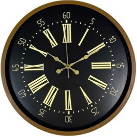 Resim 36 Cm Kahverengi Duvar Saati Kahverengi 
