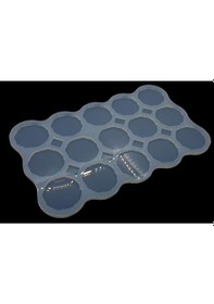 Resim Epoksikalipmarketi Epoksi Silikon Magnet Kalıbı 15'li Geode Silikon Kalıp 