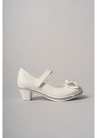 Resim Gimer - Topuklu Fiyonklu Sedef Star Kız Çocuk Ayakkabı - Eyl1... Beyaz 