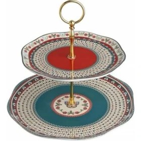 Resim Skygo Art Lıora 2 Katlı Kek Standı 