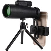 Resim 10x42 Tek Gözlü Teleskop Dürbün Süper Zoomlu Tripod Ayaklı 1000m/56m 