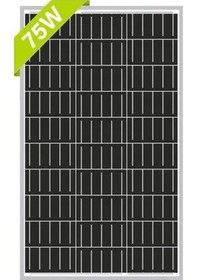 Resim Teknik Solar 75 W Monokristal Güneş Paneli 