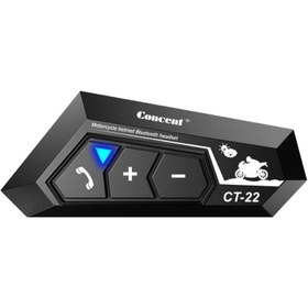 Resim Blic CT-22 Kask İçin, Su Geçirmez Bluetooth KulaklıkK 