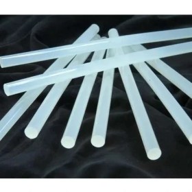 Resim 12X300MM Şeffaf Kalın Çubuk Silikon 1kg - Tamirat ve Sızdırmazlık Için En Kaliteli Silikon ( Lisinya ) 