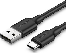 Resim Ugreen USB Type-C Şarj ve Data Kablosu Siyah 25 CM 