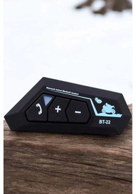 Resim İnterkom Intercom Kask Kulaklık Bt22 Bluetooth Motosiklet Kulaklık 5.0 Bluetooth 18892048 