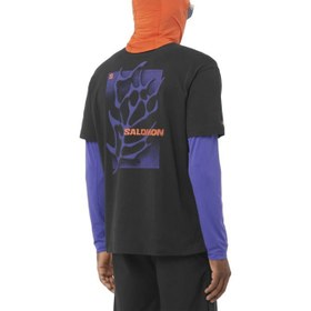 Resim Salomon Freestyle Unisex Siyah Tişört 