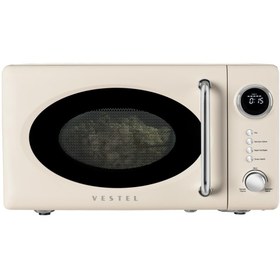 Resim Vestel MD 20 YD Retro Bej Mikrodalga Firin 