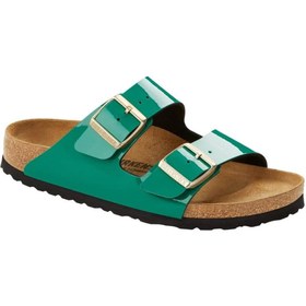 Resim Birkenstock Arizona Bf Patent - Yeşil / 