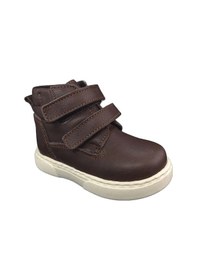Resim Ortopedikal1001 Ridente Kahverengi Bebe Erkek Çocuk Bot % 100 Deri Cırtlı Kahverengi 