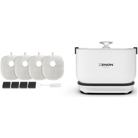 Resim Xenon Smart Otomatik Şarjlı Su Sebili Ultra Sessiz Çelik Hazneli Su Pınarı Ve Yedek Filtre 2'li Pet Seti 