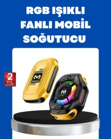 Resim Manyetik Montajlı Dijital Ekranlı Telefon Soğutucu 