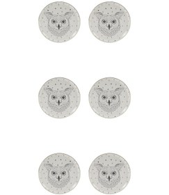 Resim Porland Forest Own Düz Tabak 20cm 6'lı 04lfh000455 