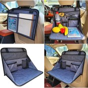 Resim Wi Fro Araç Koltuk Arkası Eşya Düzenleyici Organizatör Katlanır Ve Masa Olma Özelliği Çok Amaçlı 