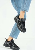 Resim Hammer Jack 101-23144 Songa Koşu Ayakkabısı Unisex Spor Ayakkabı Siyah-siyah 