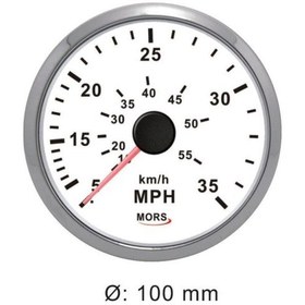 Resim Sürat Göstergesi 35mph Beyaz 