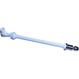 Resim Klozet Krom Uçlu Taharat Çubuğu Taharet Borusu 17 Cm 