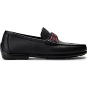 Resim Valentıno Erkek Hakiki Deri Siyah Loafer Ayakkabı 667 2088 Erk Ayk Y23 Black Siyah 
