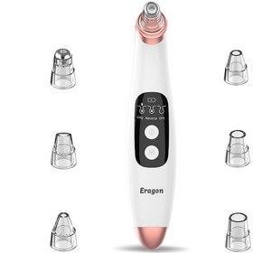 Resim Eragon 6 In 1 Vakumlu Siyah Nokta Akne Yüz Temizleme Cihazı 