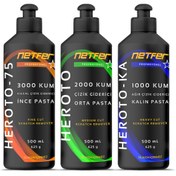 Resim Netfer 3'lü Pasta Set - 3x500 mL 