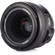 Resim Yongnuo 35mm F2 Nikon Uyumlu Otofokus Prime Lens 