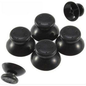 Resim Black-10 Pcs Mantar Kafa Analog Joystick 1.6x2.6 Cm Xbox 360 Denetleyicisi İçin Joystick Thumbstick Cap 