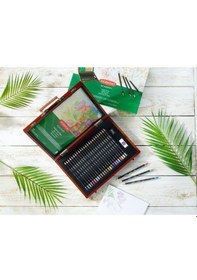 Resim Derwent Academy 27'li Kuruboya Set Ahşap Kutu 