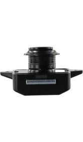 Resim SHUIVAN Basçek Kilit Basmalı Dolap Kilidi Yuvarlak 26mm - Siyah 