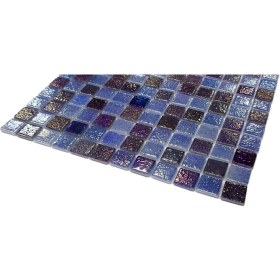 Resim MozaiKristaL Havuz ve Tüm Yüzeyler Için Cam Mozaik.Cam ölçüleri: 25X25X5 mm. File ölçüsü: 31,5X31,5 cm ( 1 Koli = 10 Karo File = 1 m2 Fiyatıdır ) 