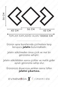 Resim Renkli Yapraklar Gümüş Pleksi Aynalı Çerçeveli Tablo 