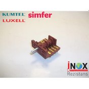 Resim Luxell Uyumlu Simfer Börekçi Çevirmeli Polyemit Fırın Anahtarı 