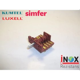 Resim Luxell Uyumlu Simfer Börekçi Çevirmeli Polyemit Fırın Anahtarı 