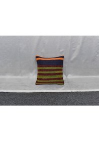 Resim Zehra Abla Halı Yeni El Dokuma Dekoratif Kilim Kırlent Yastık Kılıfı 6230 