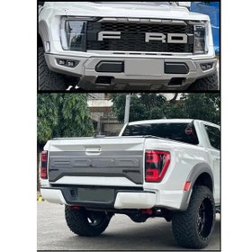 Resim 2012-2021 Ranger İçin Uyumlu 2022 F150 Görünüm Facelift Body Kit 