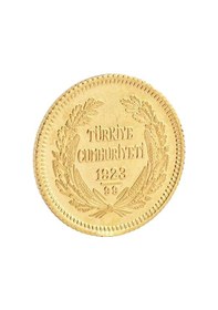 Resim TC. Darphane Ata Yarım Altın Yeni Tarihli 